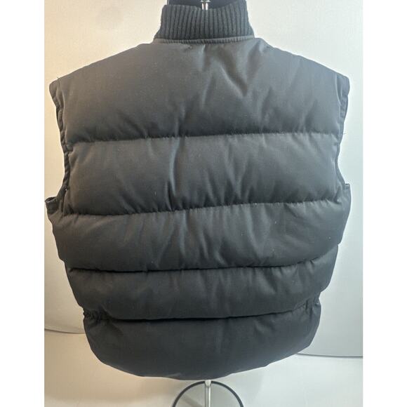 Vintage 80s Walls Blizzard-Pruf Insulated Outerwear Down Puffer Vest Black 46R - Picture 2 of 11